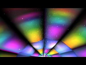 4K Watercolor Rainbow 3D Fan 2160p Motion Effect