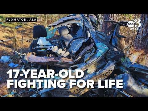 Alabama teen fights for life after crash as leaders push highway changes