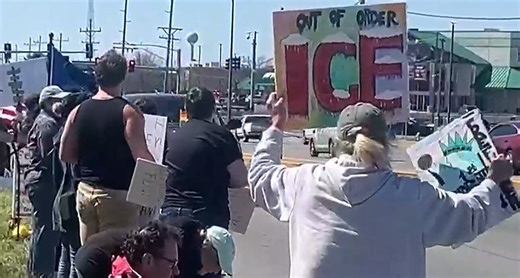 Demonstrators gather for 'No Kings' protest in Springfield