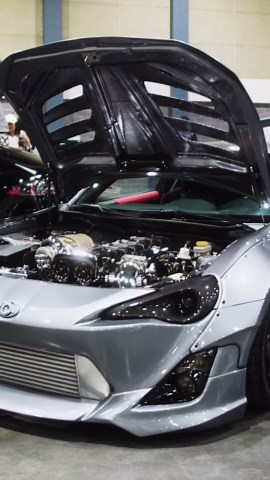 Crazy 2JZ Swapped FRS/BRZ in Action