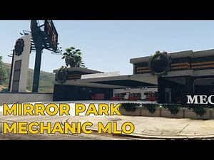 MAXIMUM MIRROR PARK MECHANIC MLO INTERIOR MAP - FIVEM GTA V