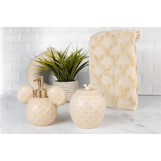 Mickey Mouse 3-Piece Debossed Bathroom Accessory Set, Assorted Sets - Samsclub.com