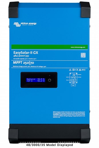Victron EasySolar-II 48/5000/70-50 Inverter/Charger/MPPT 250/100 GX - Victron Energy