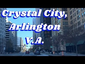 Driving around Crystal City, Arlington Virginia