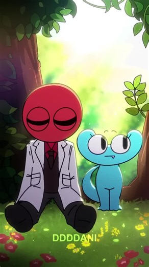 Exploring the Friendship of Cyan and Red | Rainbow Friends