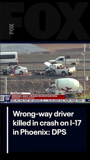 Woman, 18, killed in I-17 wrong-way crash | FOX 10 Phoenix