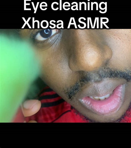 Eye cleaning Xhosa ASMR😴 Headphones on. Eyes closed. SLEEP! Niyayazi manadate💤 #asmrvideos #asmrsoundsforsleep #asmrtingles #eyecleaningasmr #asmrspitpainting