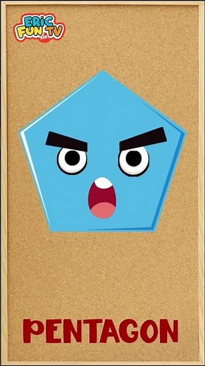 Talking Shapes for Kids 😂 Circle, Square & Triangle Introduce Themselves