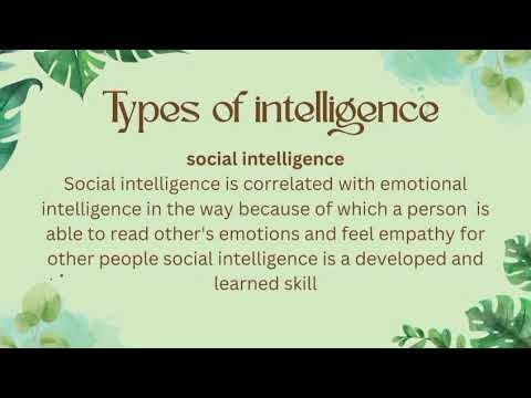 Intelligence & Creativity | paper - Individual Differences | FYUGP Bsc Psychology | 3rd semester
