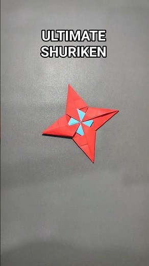 Ultimate shuriken origami tutorial| how to make origami shuriken
