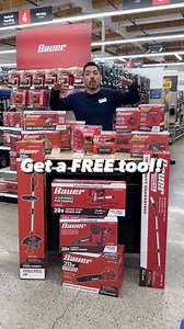 🚨DEAL ALERT: Get a FREE Bauer Tool when you buy a Bauer 20V 5 Ah Battery and Charger for only $89.99! Offer valid for a limited time in-store only. Learn more here: https://hf.tools/bauerdeal0324 | Harbor Freight