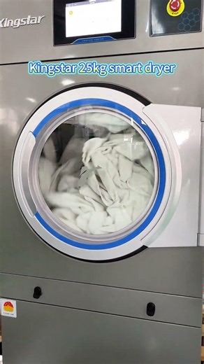Kingstar 25kg Smart Dryer: 99 Programs, One-Touch Start for Efficient Textile Drying