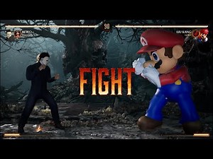 Michael Myers vs Mario – Who Wins Mortal Kombat MOD