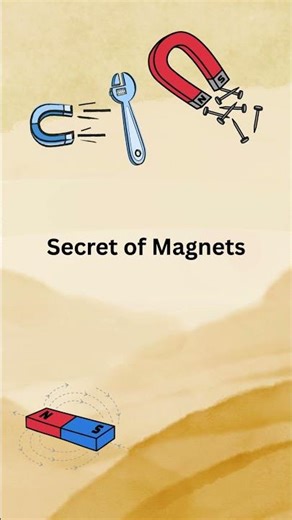 The Secret Life of Magnets 🧲 | चुम्बक का रहस्य | Fun Science Experiment #shortsforkids