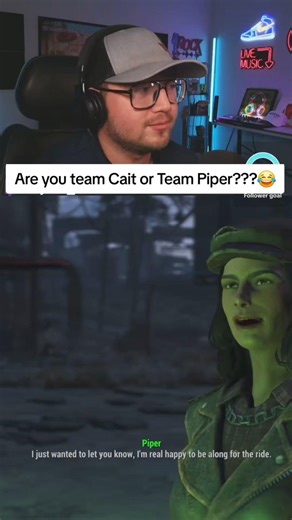 Cait or Piper in Fallout 4?! #fallout4 #tiktoklive #livehighlights #fallout #fallouttok
