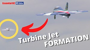 RC MB-339 and Cougar fly together ! | Essential RC