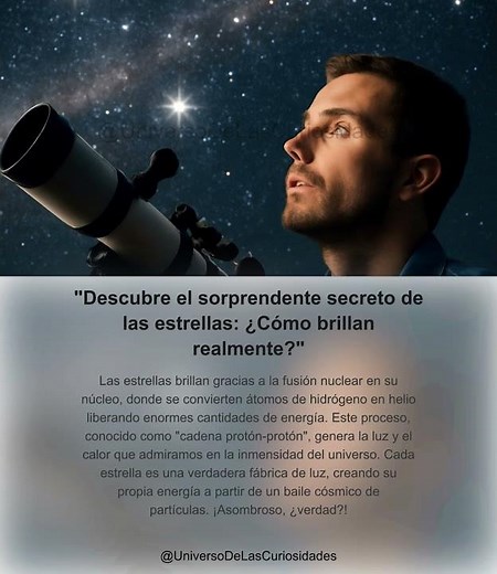 ¿Cómo brillan las estrellas?