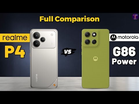 Realme P4 vs Moto G86 Power : Full Comparison 🤔❓
