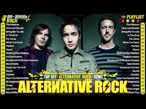 Hoobastank, Keane, Oasis, Coldplay, Audioslave, 3 Doors Down | Best Alternative Rock Songs 2000s