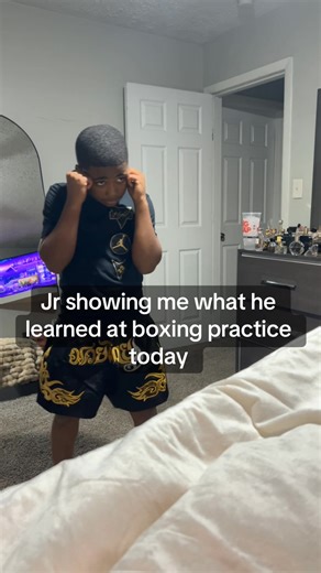 5.7K views · 106 reactions | Jr showing me what he learned at boxing practice today #TheRobinsonFamiily #JR | Aviar Robinson | Facebook