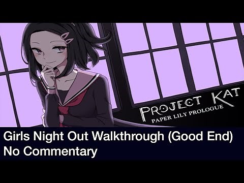 Project Kat - Paper Lily - Good Ending Walkthrough (No Commentary)