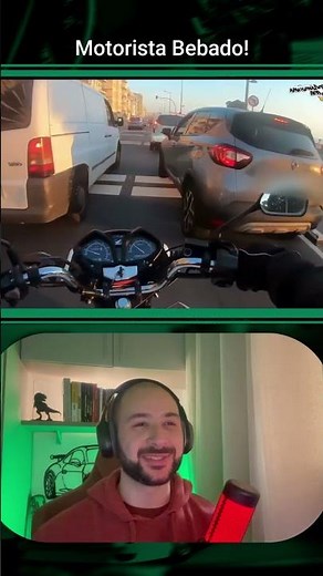 Drunk driver causes danger in Portugal #shorts #traffic