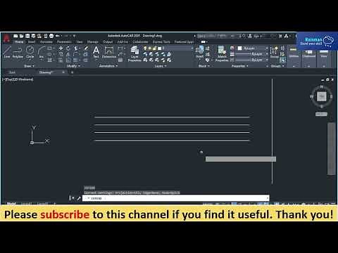 How to extend line in autoCAD