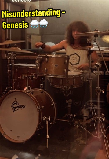 Misunderstanding — Genesis drum cover by drummer