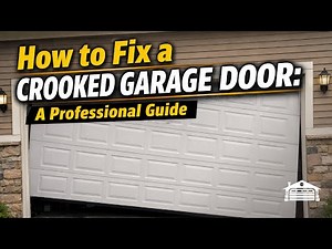 How to Fix a Crooked Garage Door: A Professional Guide