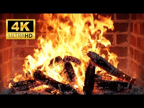 🔥 Cozy Burning Fireplace (12 Hours) – Warm Hearth Sounds & Quiet Evenings for Stress Relief