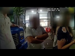 Body camera footage shows moment Cincinnati police arrive after violent fight