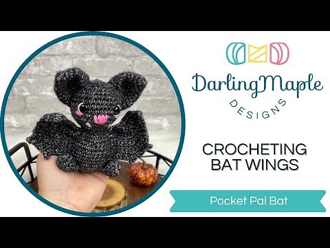 How to Crochet a Bat Wing