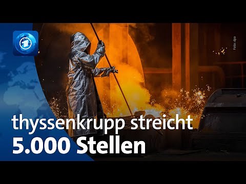 Thyssenkrupp-Stahlsparte streicht 5.000 Stellen