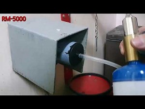 RIKEN KEIKI RM 5000 고정식 가스검지기 센서 교체 및 검교정