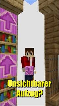 Invisible Elevator | #larslp #minecraft #minecrafttutorial