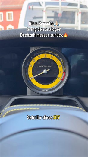 Digitaler oder analoger Drehzahlmesser im Porsche? 🤔Ist es Fortschritt wenn man es digitalisiert?