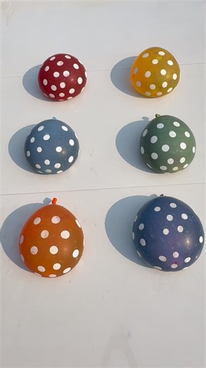 Mixing Color Water Balloon Orbeez Popping #asmr #satisfying