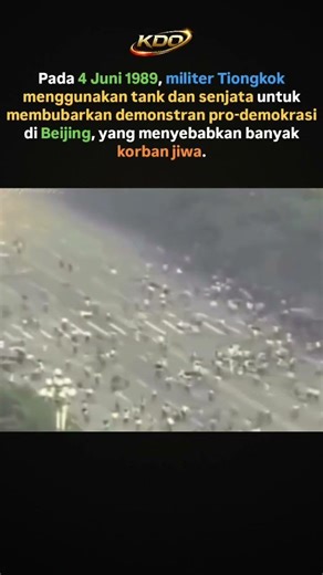 TRAGEDI BERDARAH LAPANGAN TIANANMEN 1989