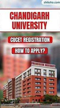 CUCET 2026 Registration Process| Chandigarh University Admission Guide, Website #cuadmission2026