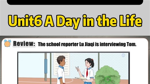 新人教七上Unit6 A Day in the Life第三课时，Grammar课件，what time和when引导的特殊疑问句及其回答。