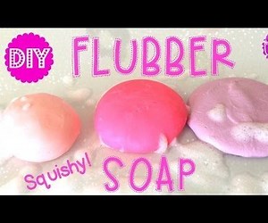 DIY FLUBBER SOAP - SQUISHY SOAP