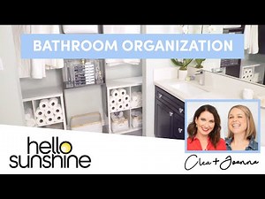 How To Organize Your Bathroom with The Home Edit | Master the Mess EP 7