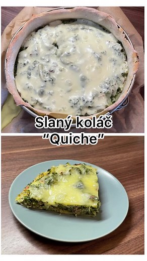 #cooking #recipe #recept #homemade #prague #czech #yummy #delicious #withlove #mnam #foodtiktok #fodie #prague #czech #yummy #delicious #withlove #mnam #foodtiktok #fodie #quiche #spinach #onion
