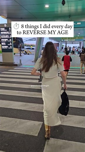 ⏱️8 things I did every day to REVERSE MY AGE ↓ ↓