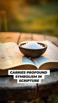 WHAT IS THE Meaning of salt in the Bible? #bible #biblestories...