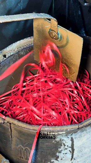 Skilled Workers on Instagram: "How Plastic Strings Are Made!"