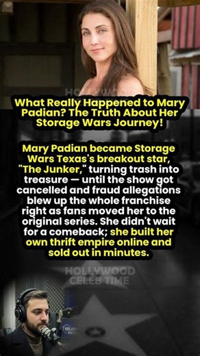What Really Happened to Mary Padian The Truth About Her Storage Wars Journey! #shorts