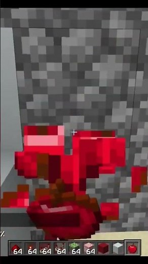 Secret redstone door opens by eating!