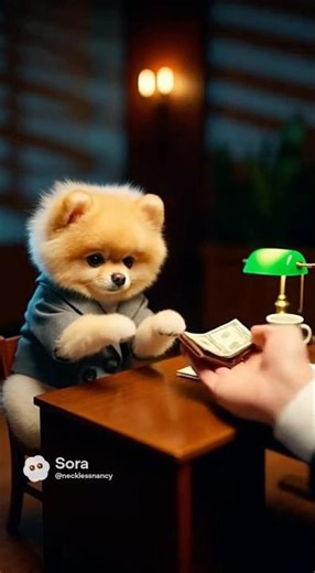 When your dog starts paying rent… and you realize you’re unemployed 😳🐶💸