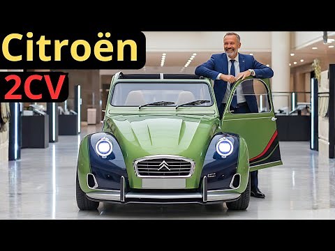 A Legend Reborn! New 2026 Citroën 2CV Will Shock Classic Car Fans...